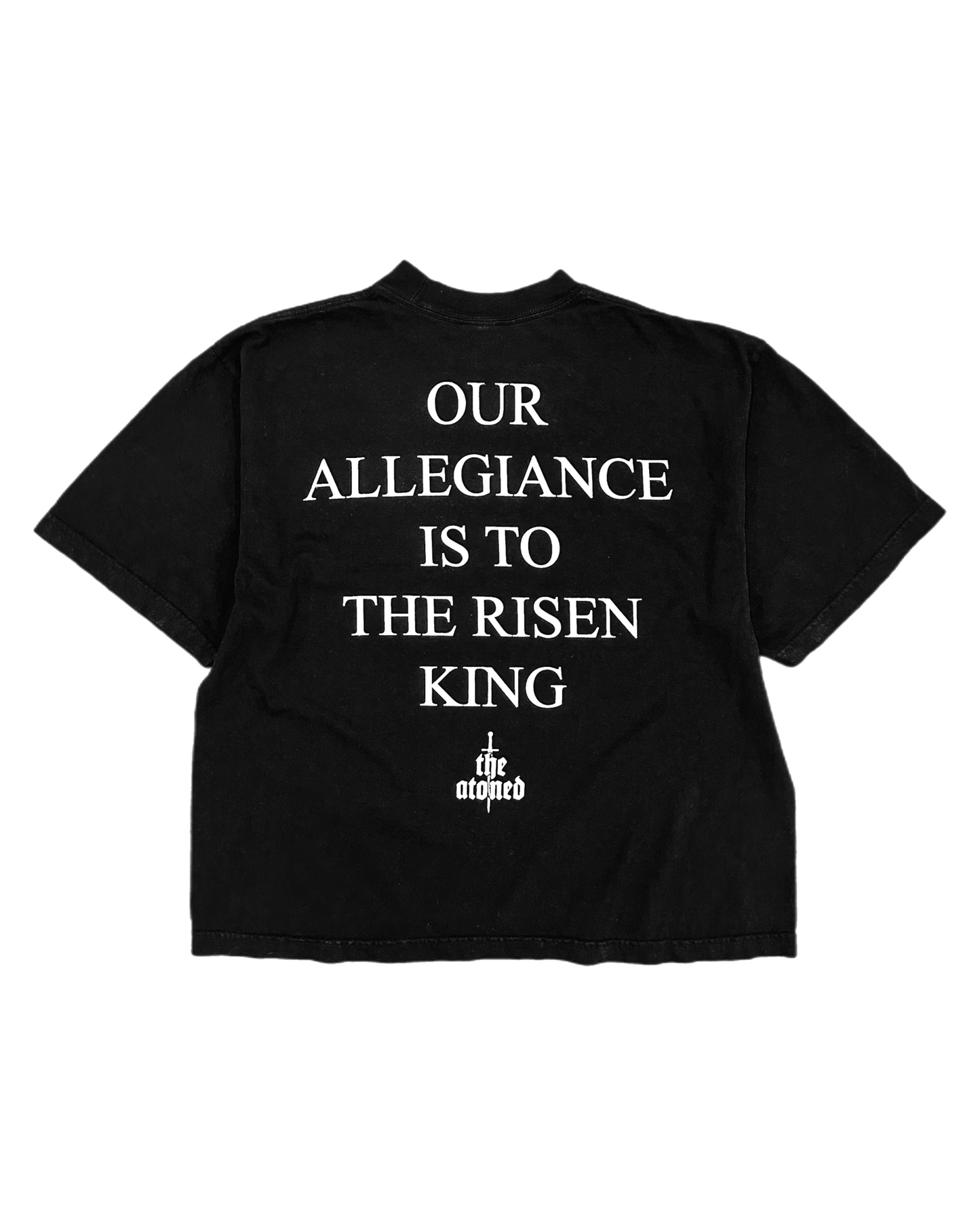 "Allegiance" - Drop Shoulder Tee - The Atoned Co.