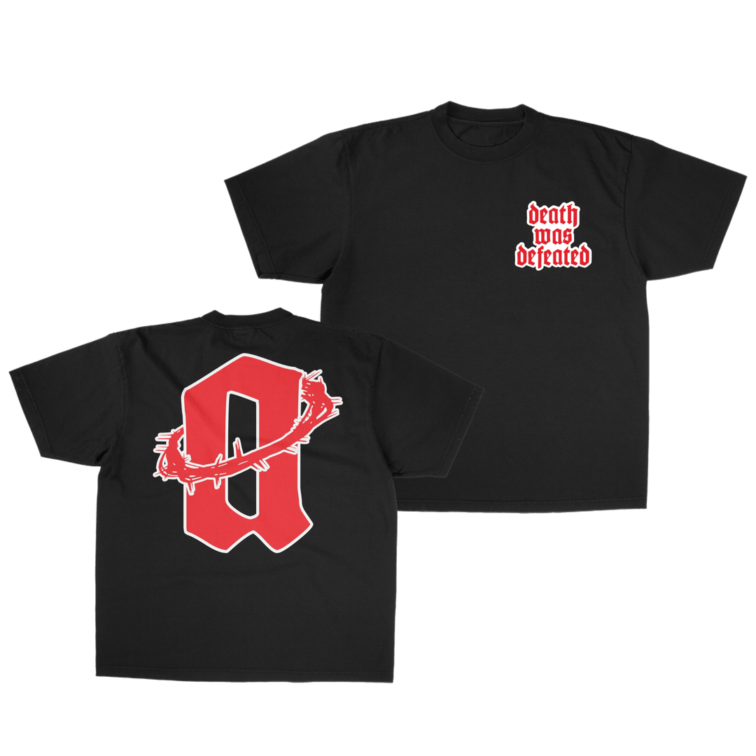 'Death Was Defeated' (Black) - The Atoned Co.