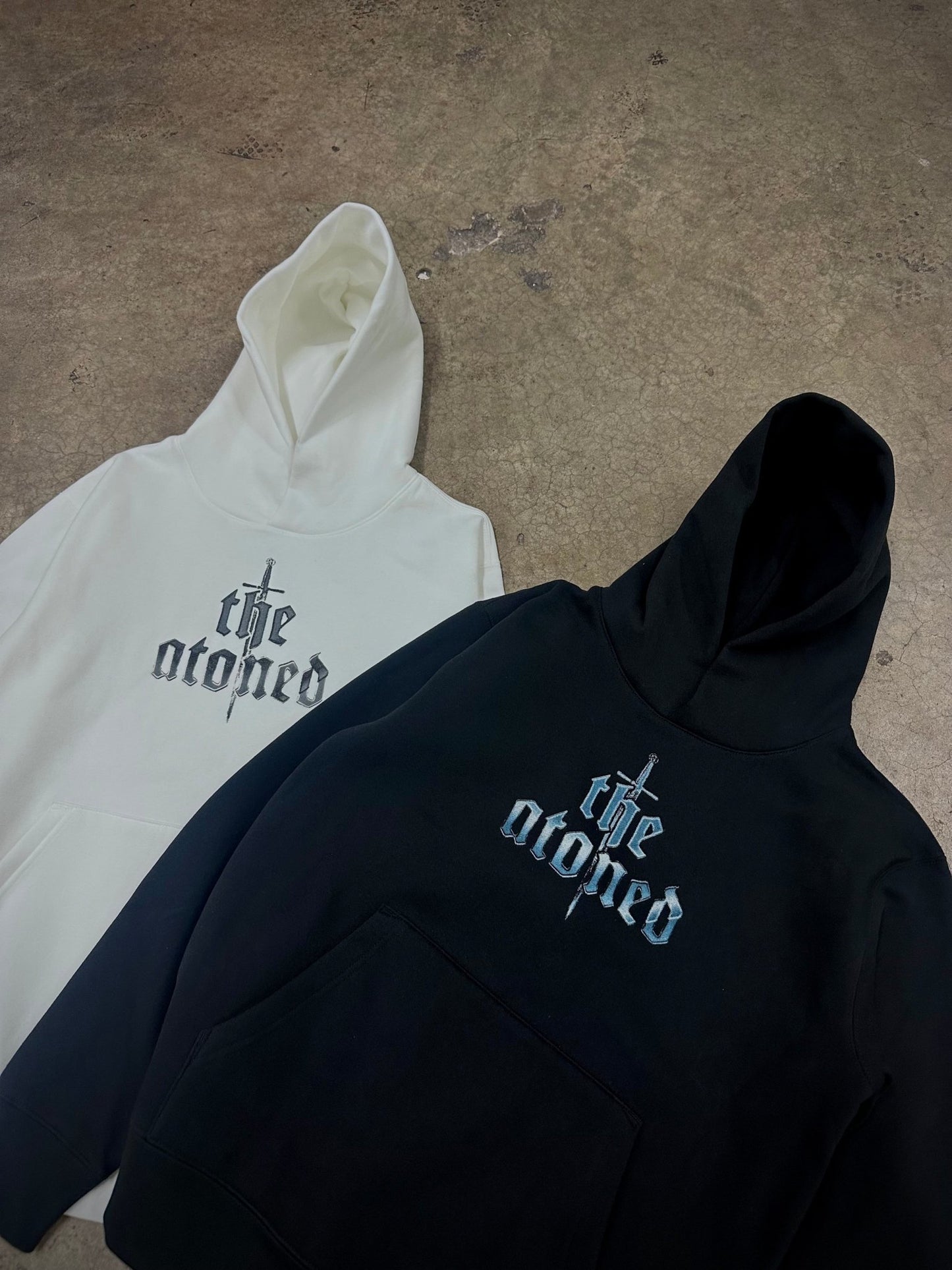 "Death Was Defeated" Hoodie - Black - The Atoned Co.