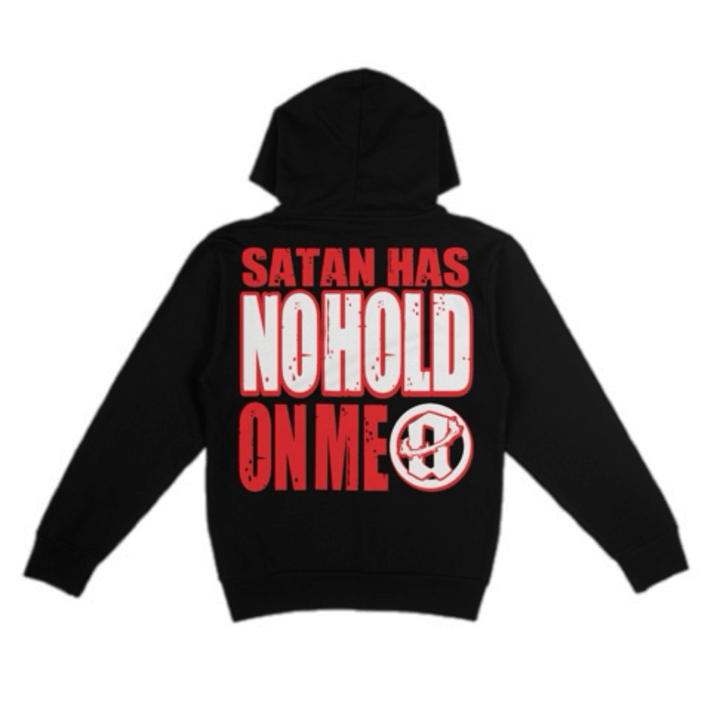 "NO HOLD" - Hoodie (Black) - The Atoned Co.