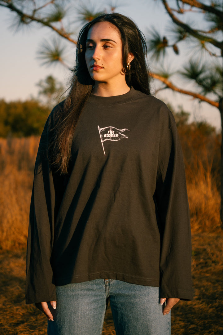 RIDE INTO VICTORY L/S (CHARCOAL)