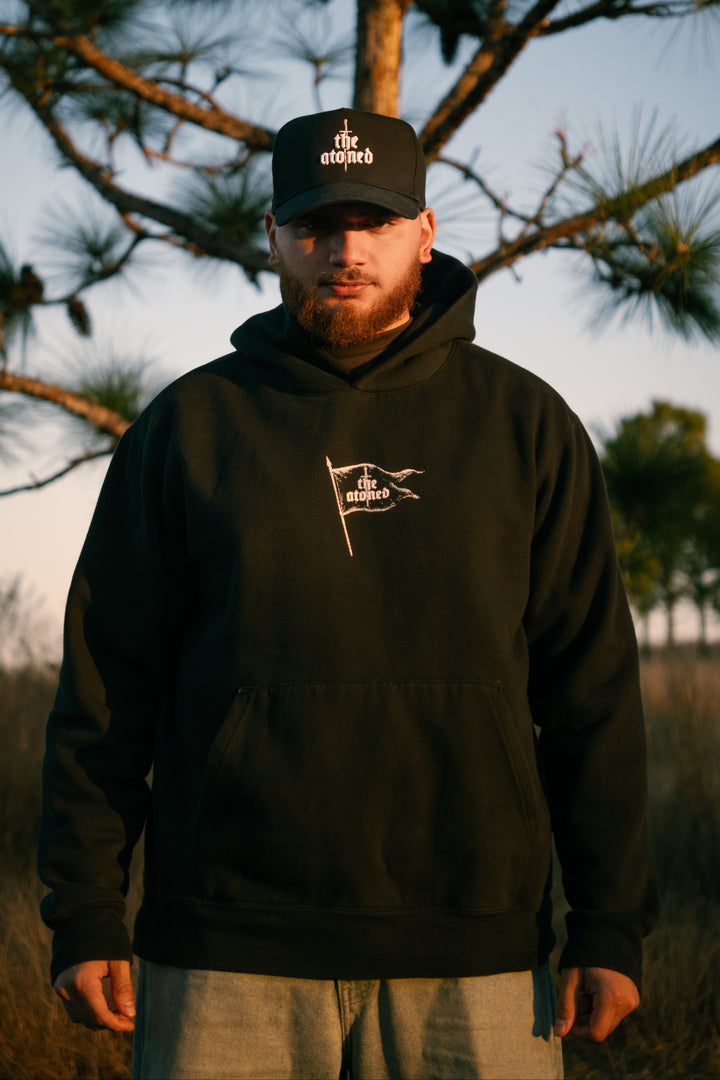 RIDE INTO VICTORY HOODIE (BLACK)