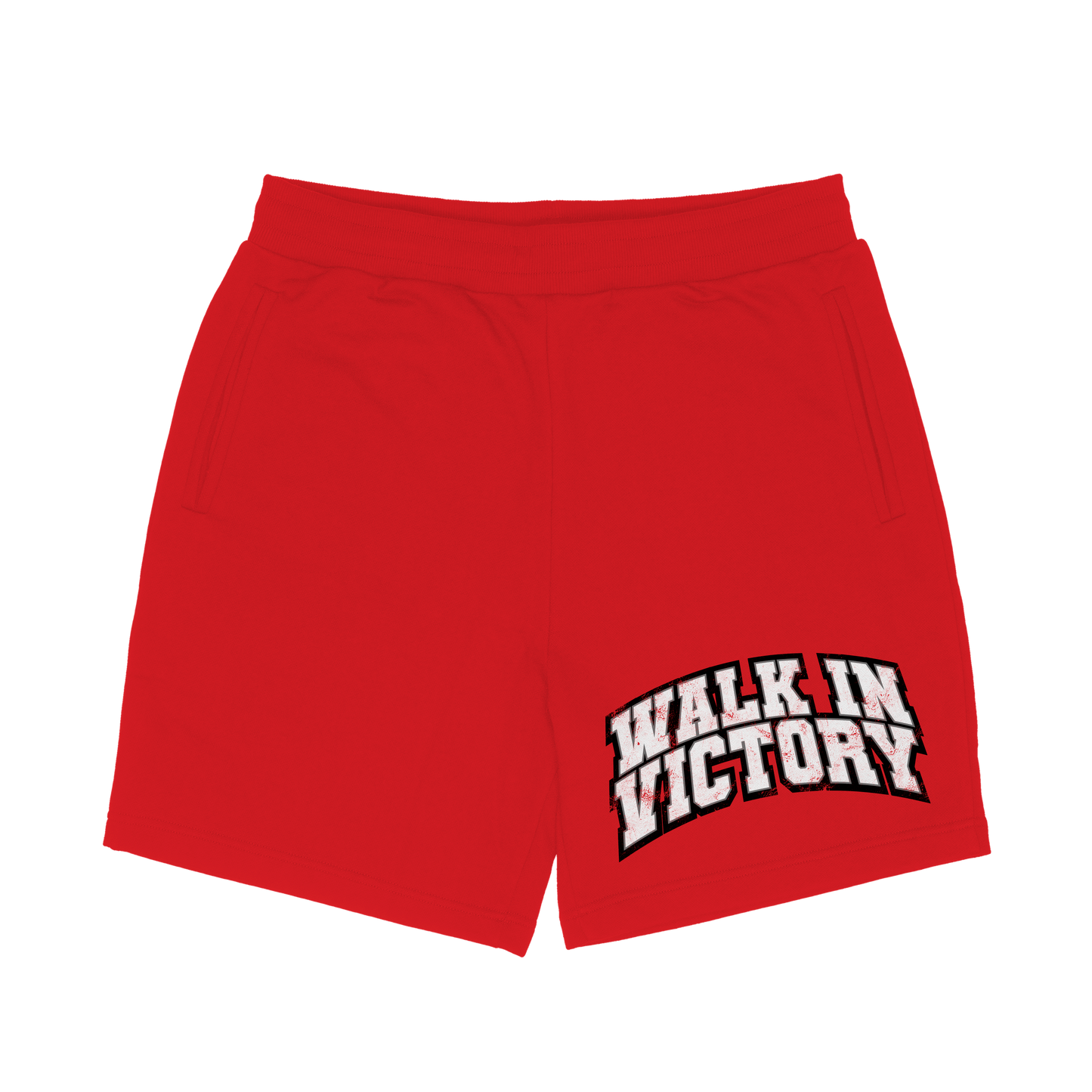 WALK IN VICTORY Shorts (Red)