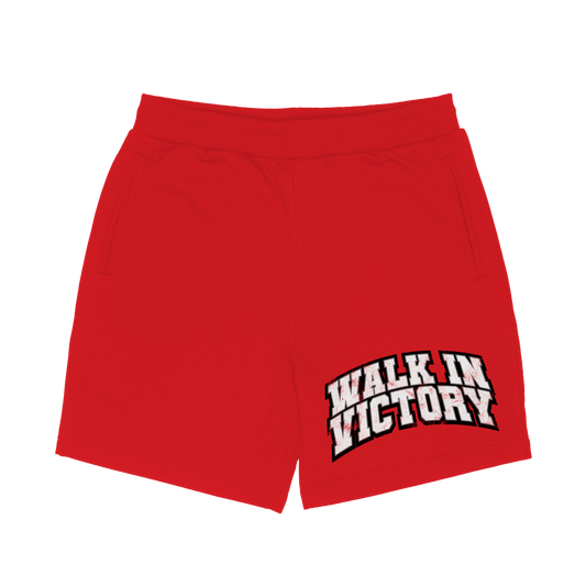 WALK IN VICTORY Shorts (Red)