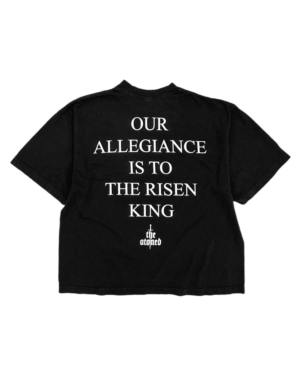 "Allegiance" - Drop Shoulder Tee - The Atoned Co.