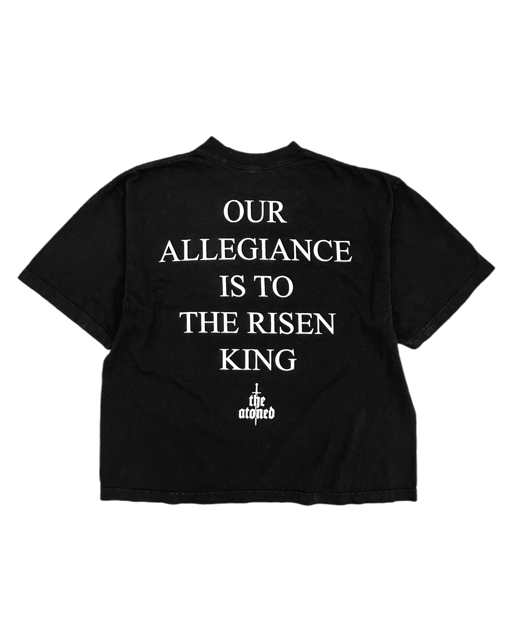 "Allegiance" - Drop Shoulder Tee - The Atoned Co.