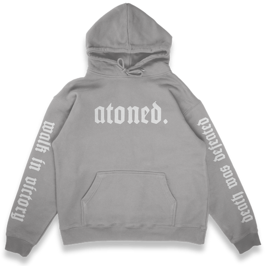 Atoned Hoodie - (Heather Gray) - The Atoned Co.