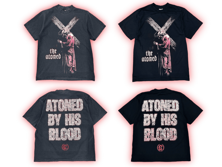 BY HIS BLOOD (VINTAGE GRAY) - The Atoned Co.