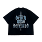 "Death Was Defeated" Drop Shoulder Tee - Black - The Atoned Co.