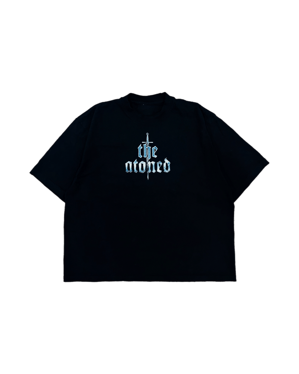 "Death Was Defeated" Drop Shoulder Tee - Black - The Atoned Co.