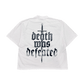 "Death Was Defeated" Drop Shoulder Tee - White - The Atoned Co.