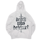 "Death Was Defeated" Hoodie - White - The Atoned Co.