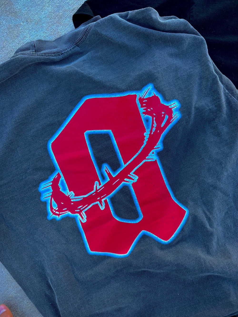 Devil's Adversary Tee - Gray - The Atoned Co.
