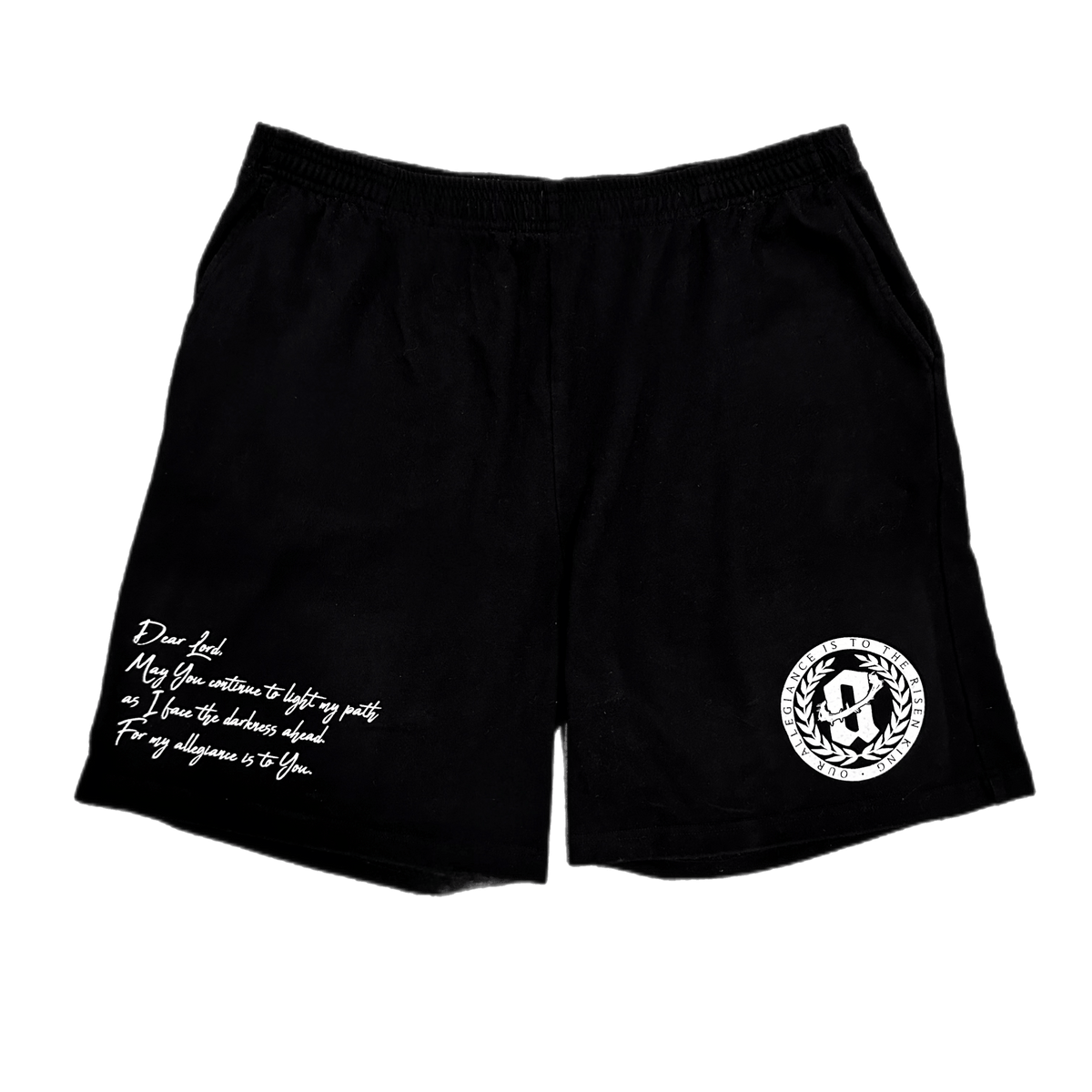 Light My Path Sweat Shorts - The Atoned Co.