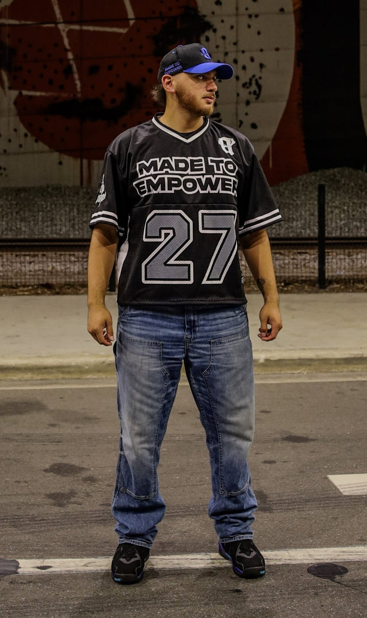 MADE TO EMPOWER JERSEY (Black) - The Atoned Co.