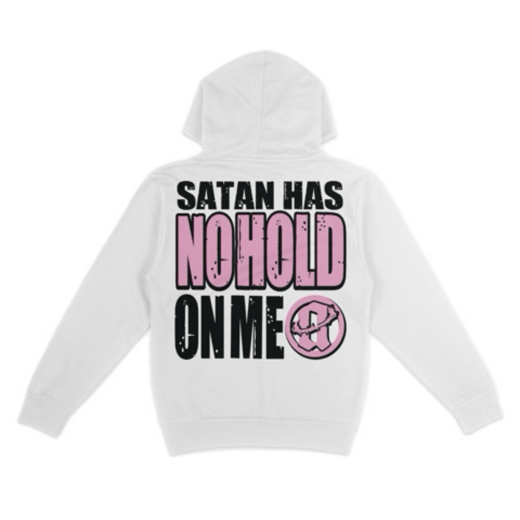 "NO HOLD" - Hoodie (White) - The Atoned Co.