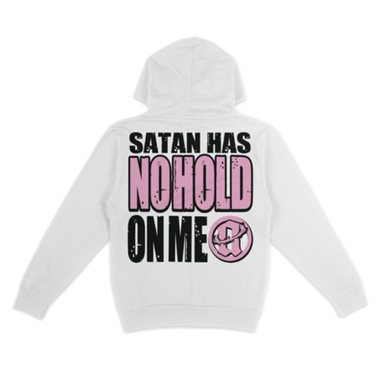 "NO HOLD" - Hoodie (White) - The Atoned Co.