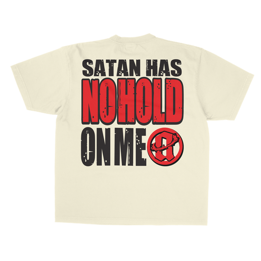 "NO HOLD" - Tee (Creme) Limited Edition - The Atoned Co.