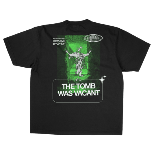 'THE TOMB WAS VACANT’ - (Black) - The Atoned Co.