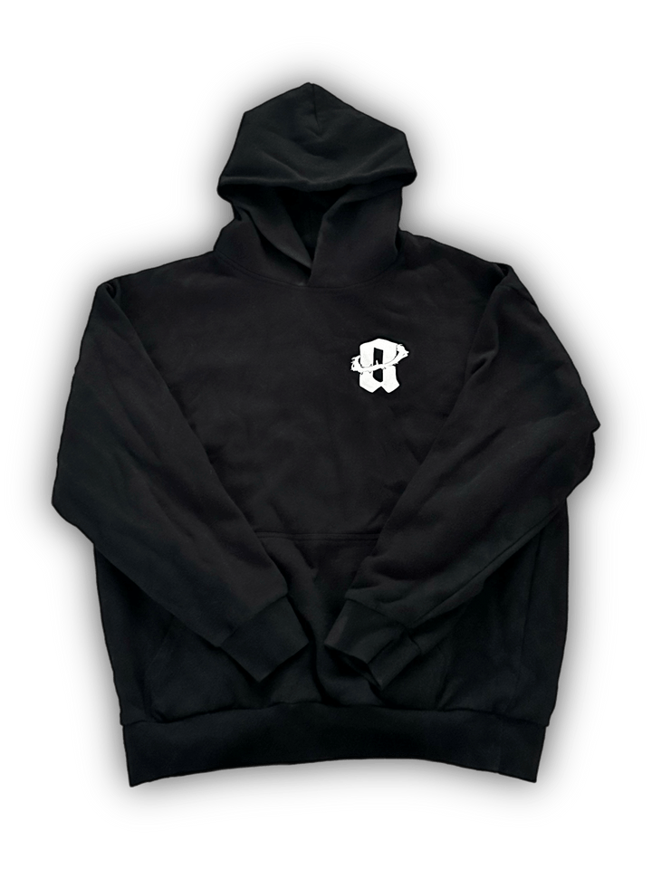 “THE TOMB WAS VACANT” - Heavyweight Hoodie (Noir) - The Atoned Co.