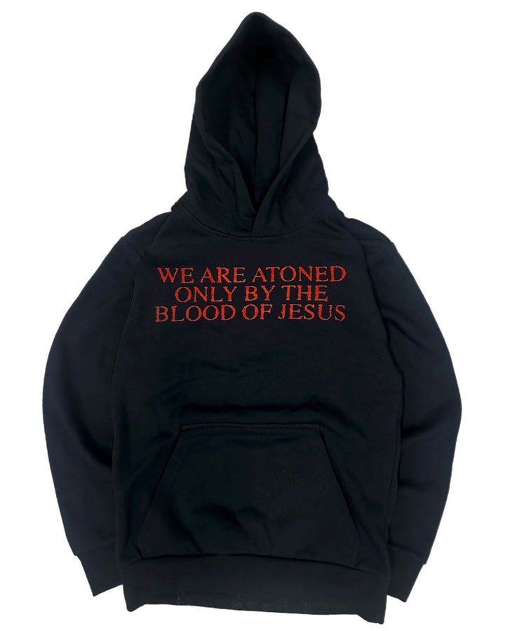 WE ARE ATONED HOODIE (BLACK) POS - The Atoned Co.